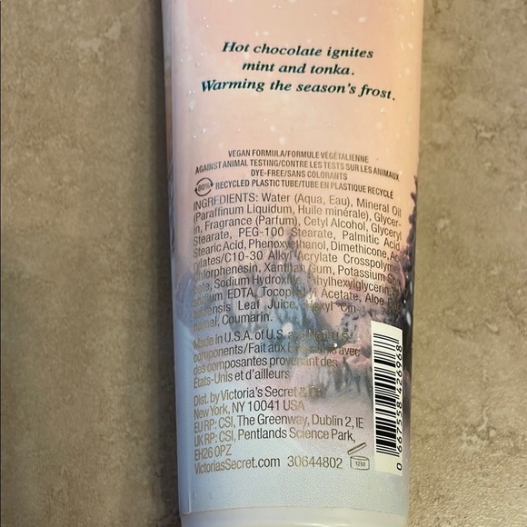Victoria’s Secret Frostmelt Fragrance Lotion Fresh Mint & Chocolate 8 fl oz New - Picture 3 of 4